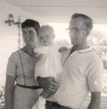 Roma Keith and Penny as a baby