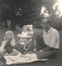 Fish and chips in the Botanic Gardens